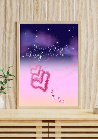AFFICHE Bye-bye my lover