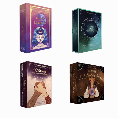 L'oracle De KAA – Jeu Divinatoire – Alchimie, Astrologie, Kabbale – Coffret Cartes Et Galets