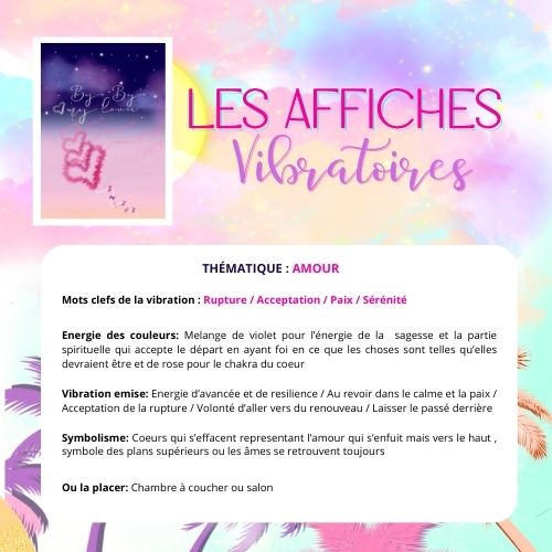 AFFICHE Bye-bye my lover