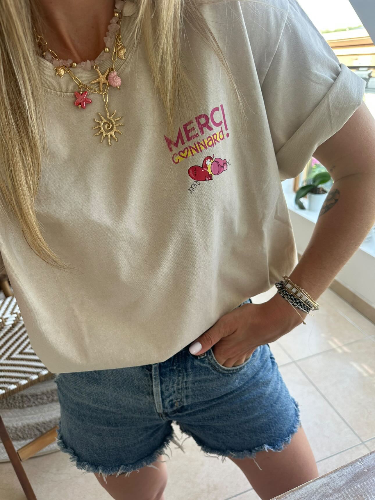 BUNDLE " MERCI CONNARD!"+ TEE SHIRT Taille M