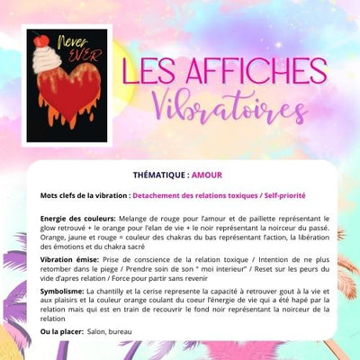 AFFICHE Never ever