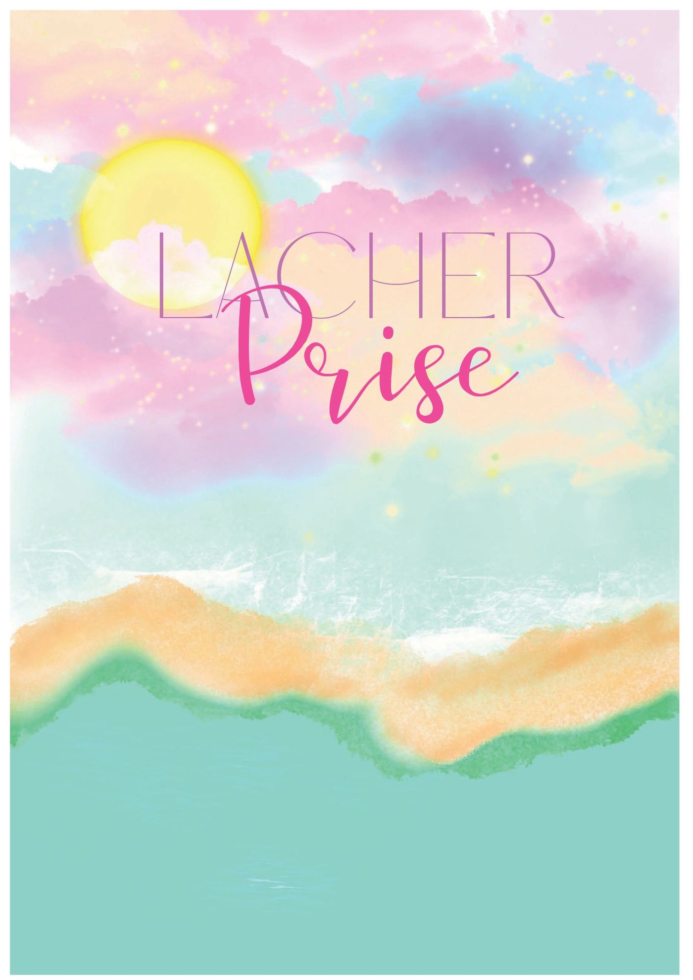 AFFICHE LÂCHER PRISE Océan