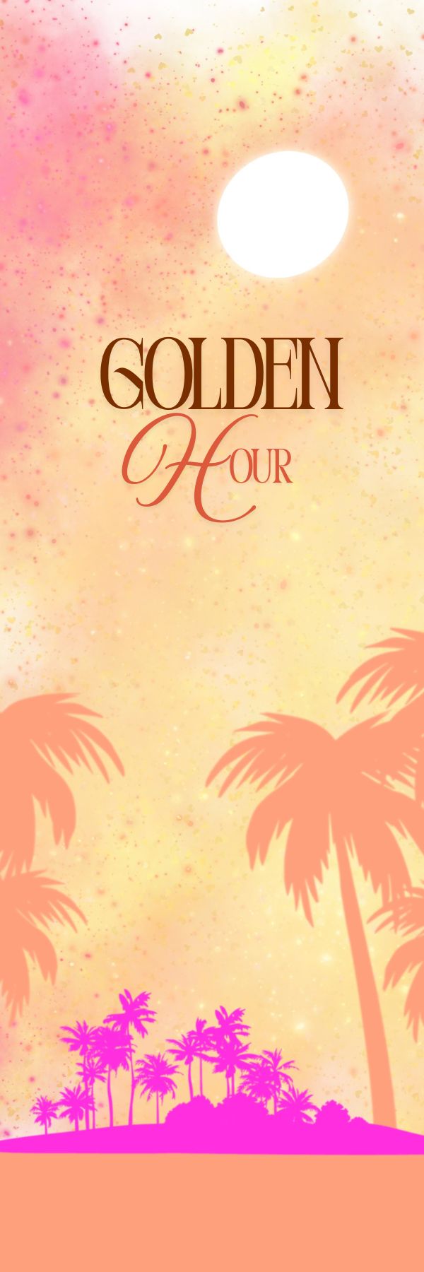 Marque -pages GOLDEN HOUR