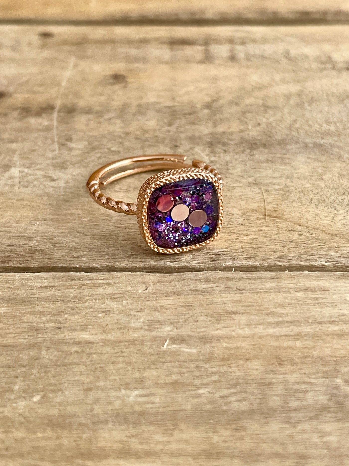 Bague or rose MONROE Enfant intérieur