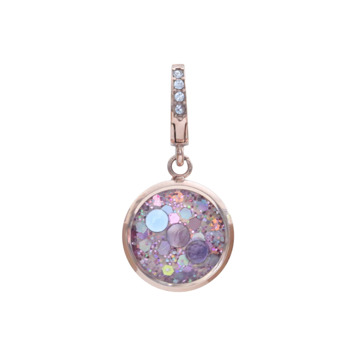 Charm Cristal or rose Consciousness (vendu sans bracelet)