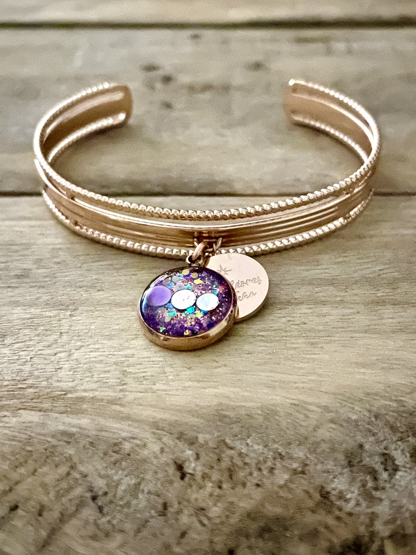 ALMA rose gold bracelet Anxieties and fears