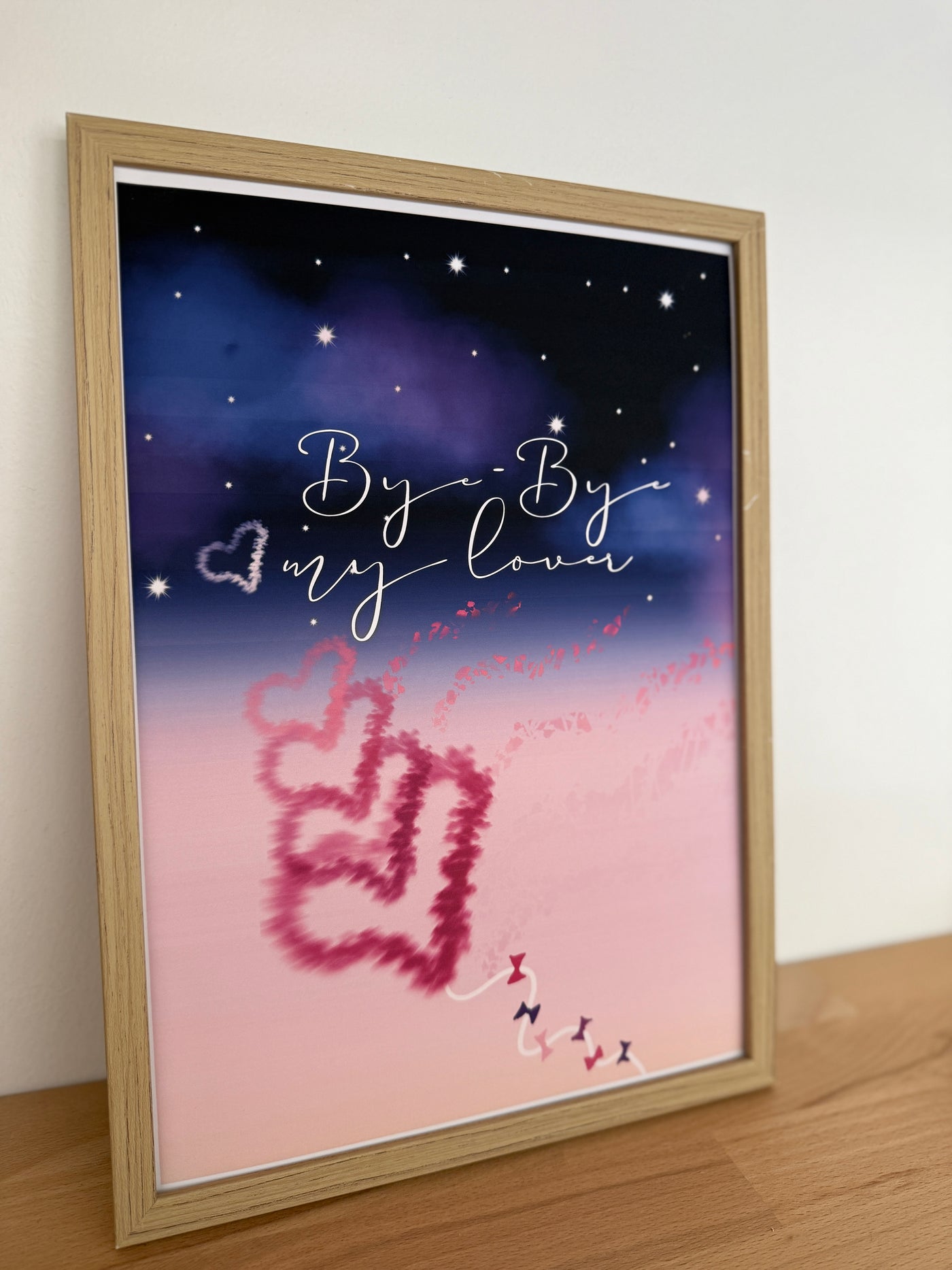 AFFICHE Bye-bye my lover