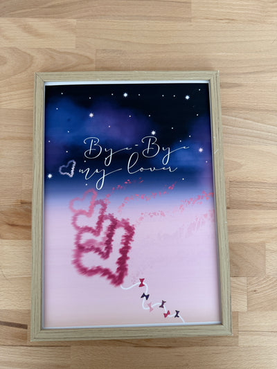 AFFICHE Bye-bye my lover