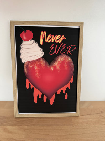 AFFICHE Never ever