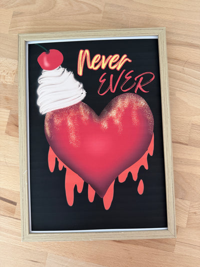 AFFICHE Never ever