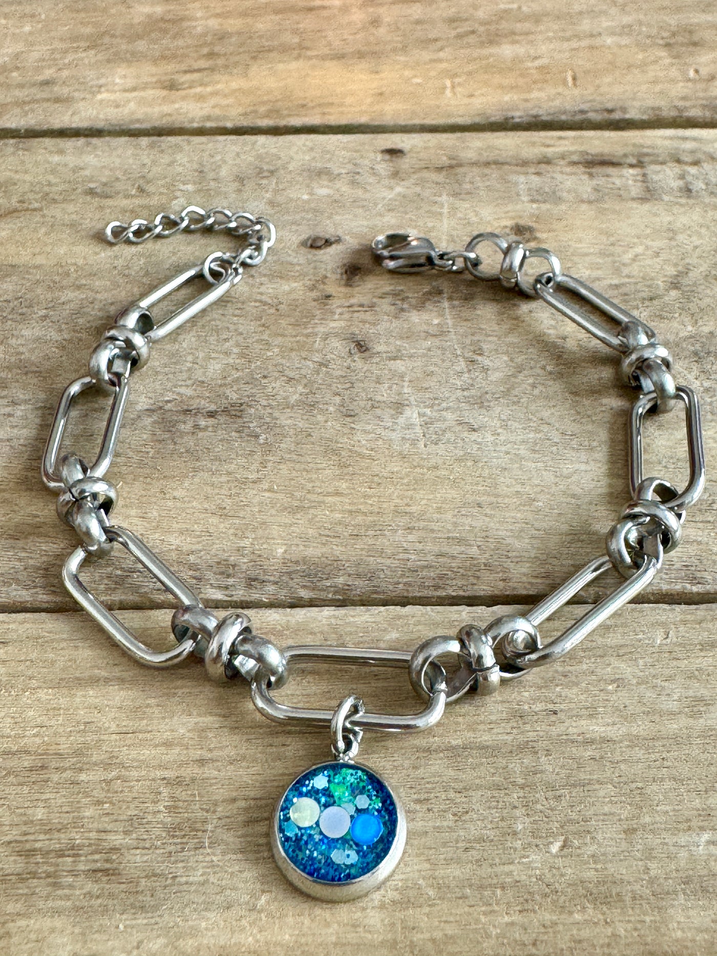 WIKKA Ocean silver bracelet