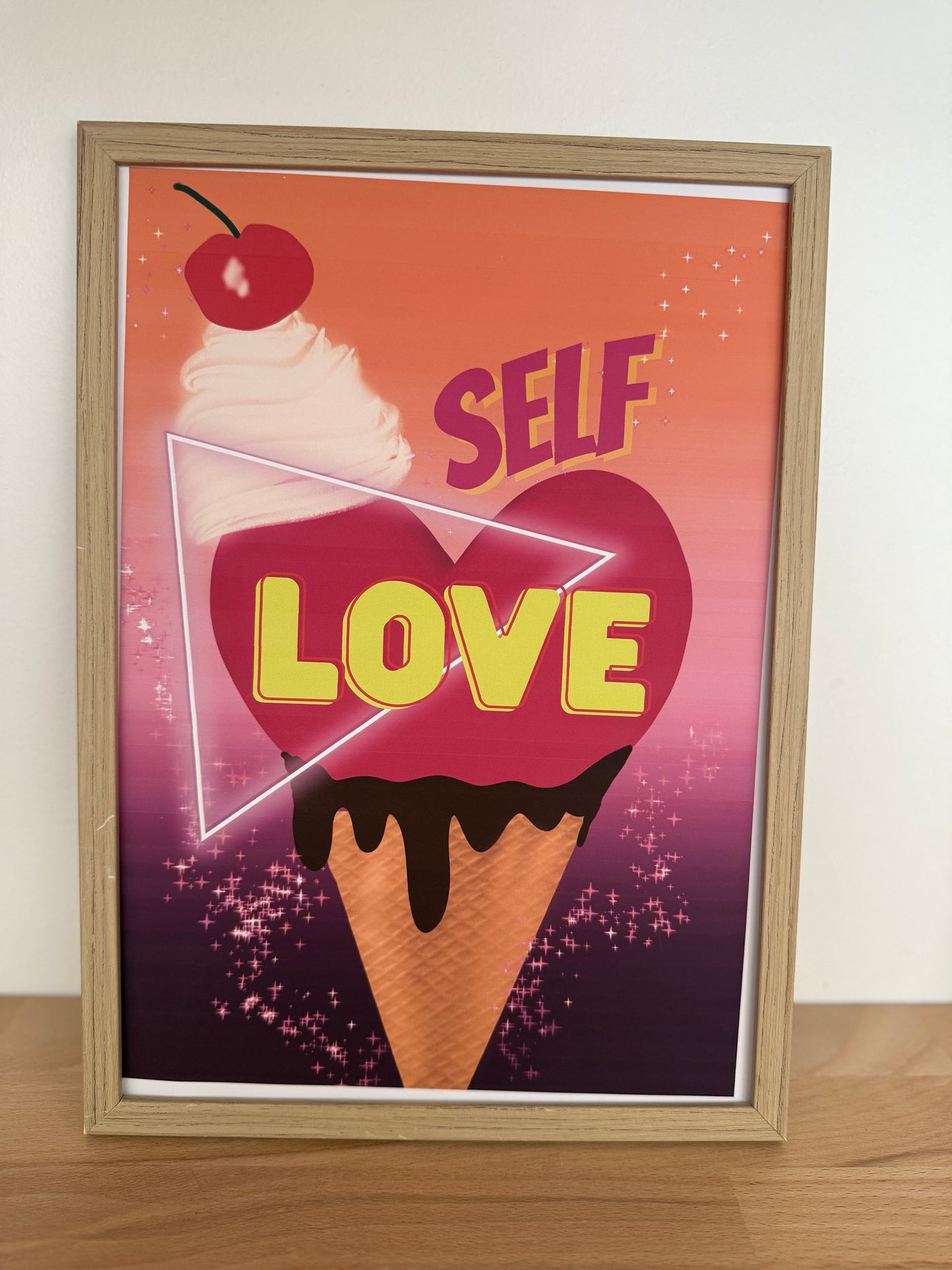 AFFICHE Self love Ice-cream