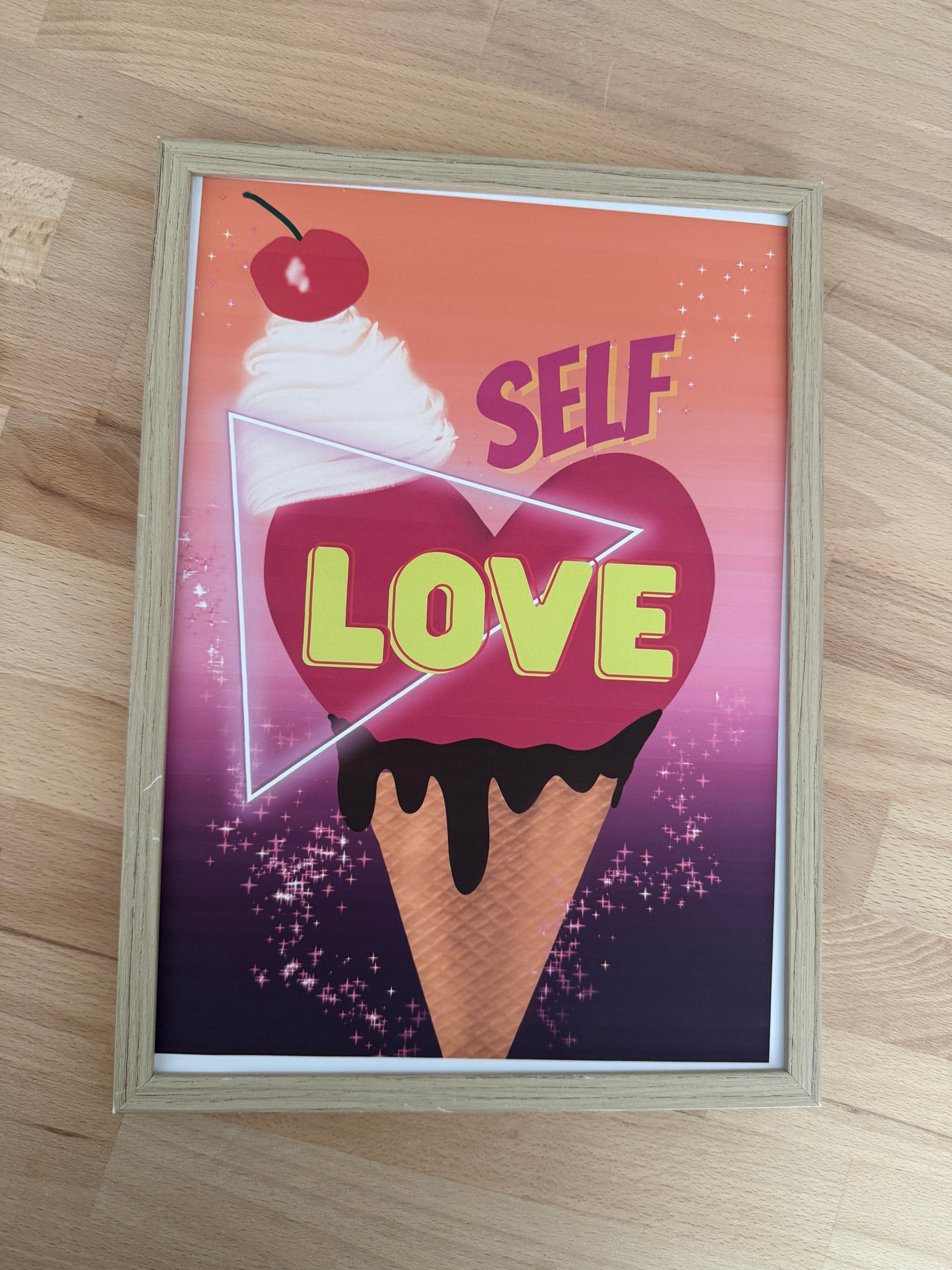 AFFICHE Self love Ice-cream