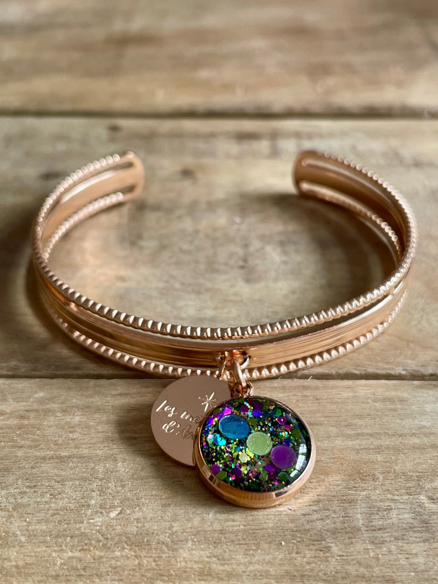 ALMA rose gold bracelet Alignment to oneself