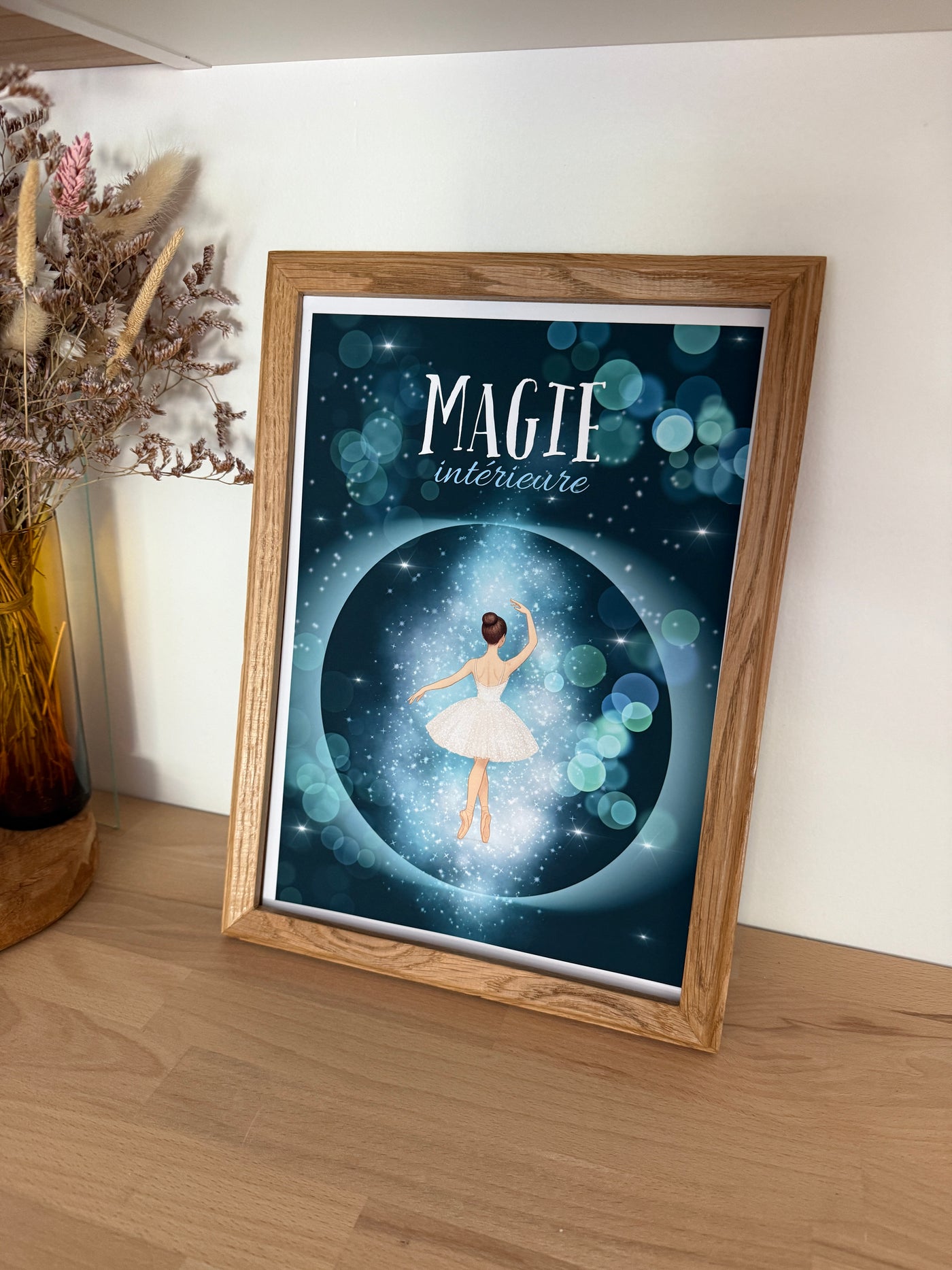 AFFICHE Magie intérieure Bubble blue