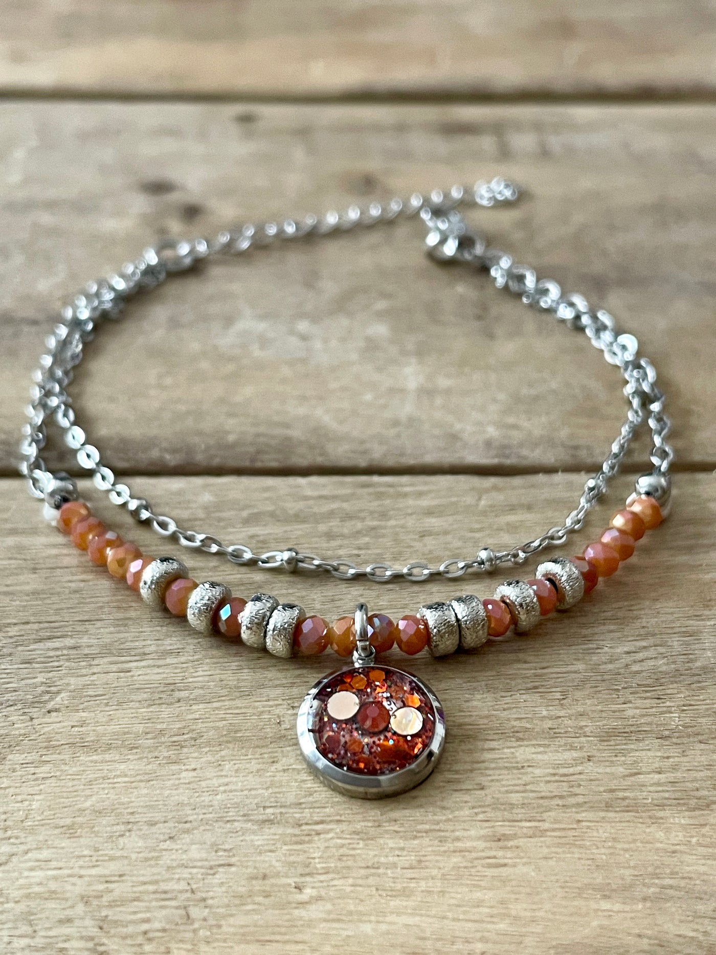 ALMA silver bracelet Channeling and intuition