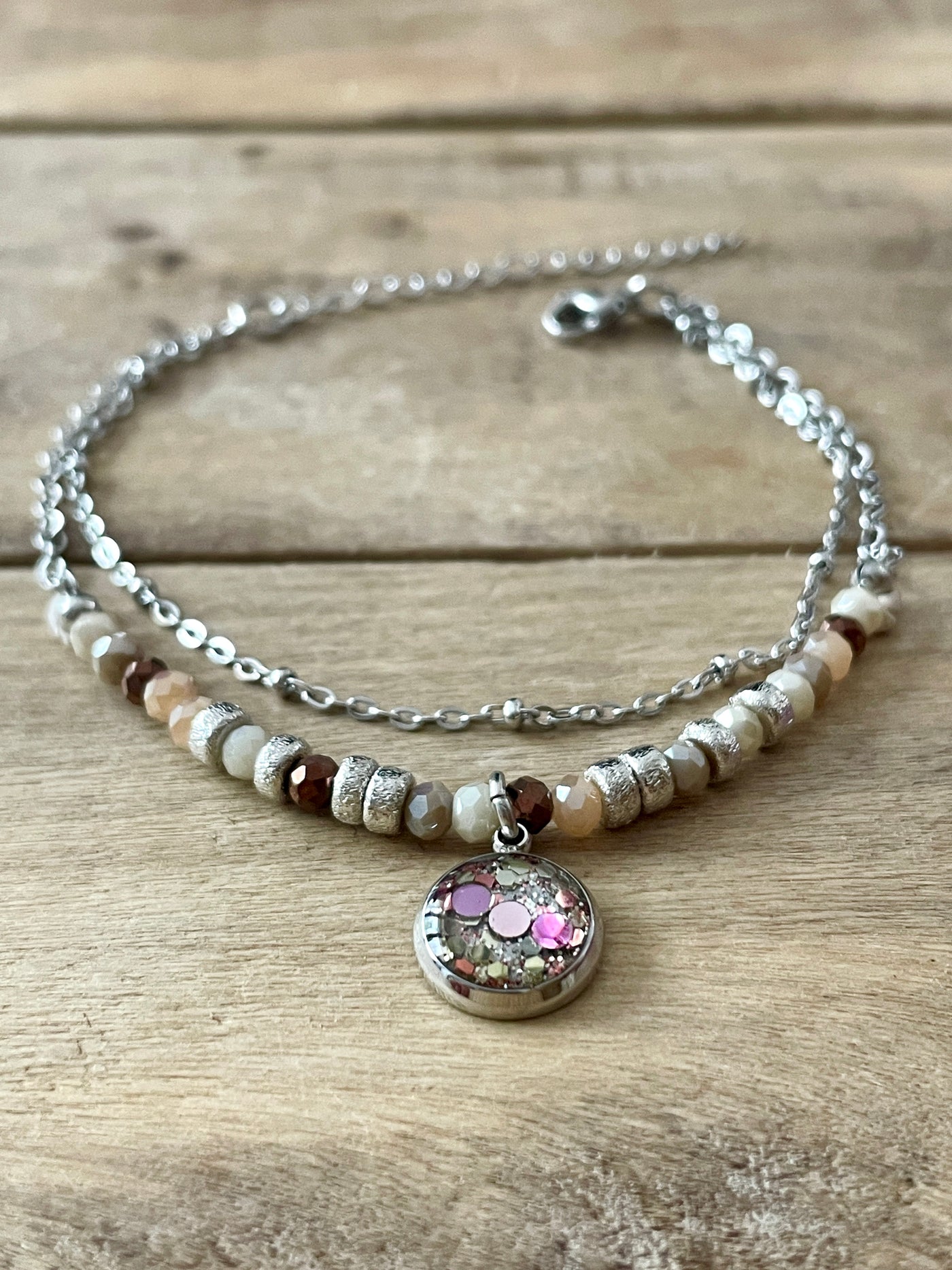 ALMA silver bracelet Channeling and intuition