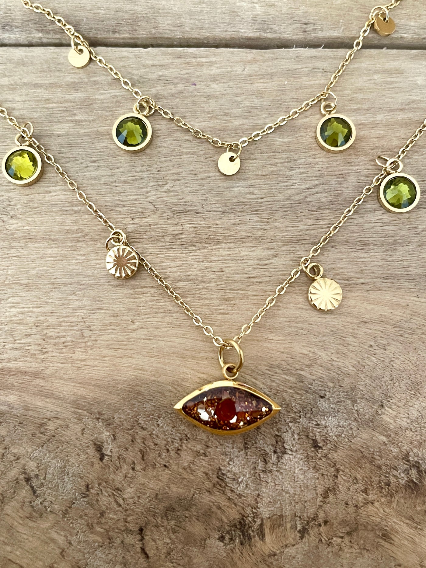 Gold HEPBURN Throat Chakra Necklace