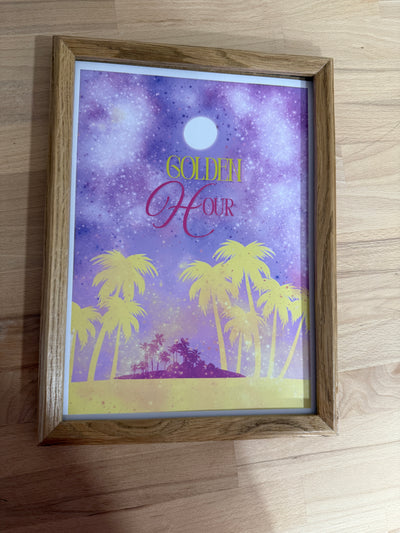AFFICHE Golden hour Sunrise