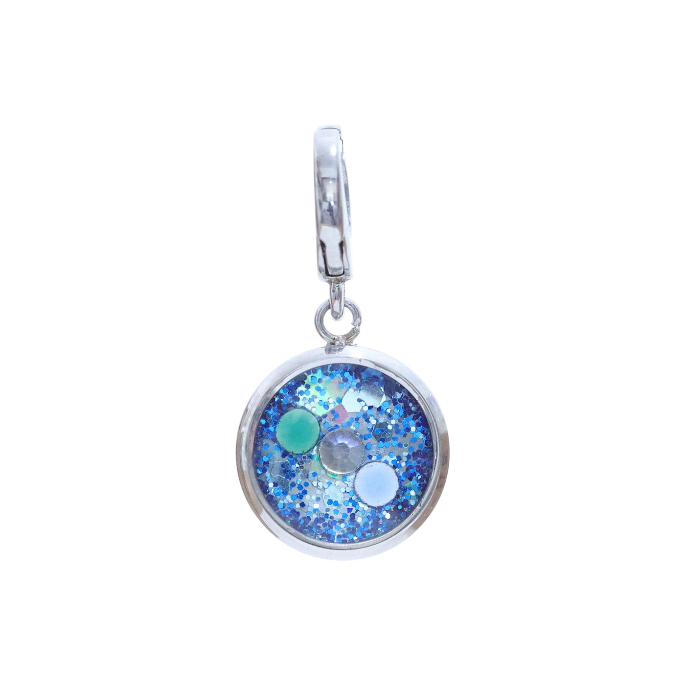 Charm argenté Ocean(vendu sans bracelet)