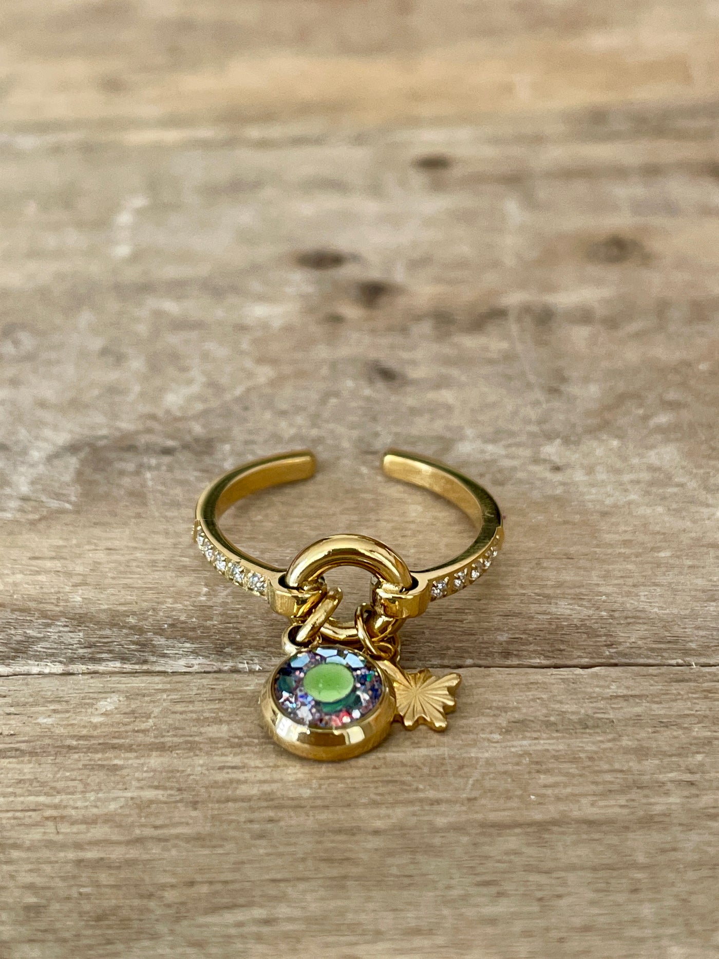 Bague doré AURORA Féminin sacré