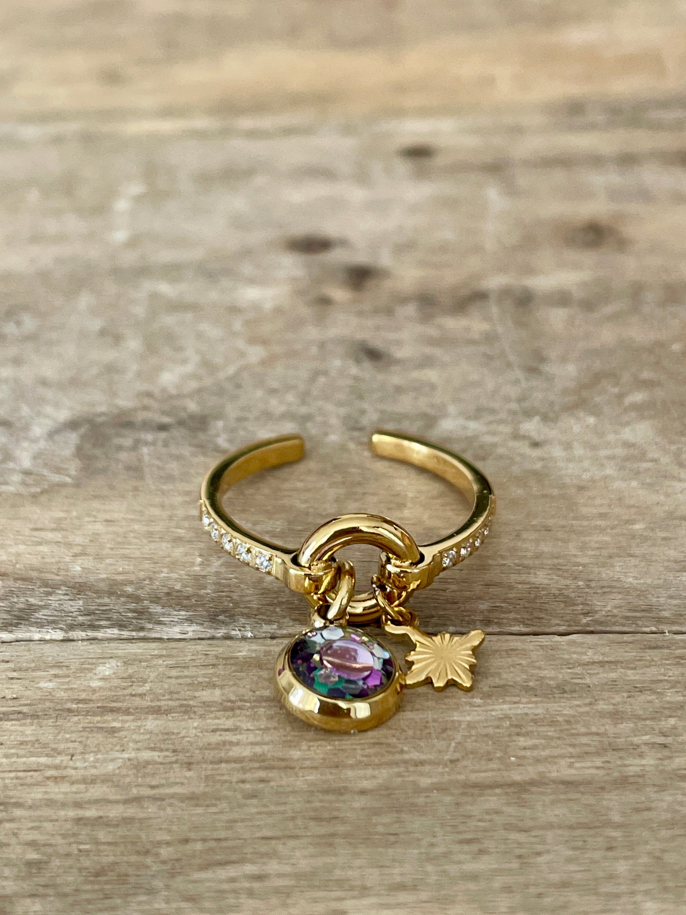 Bague doré AURORA Abondance