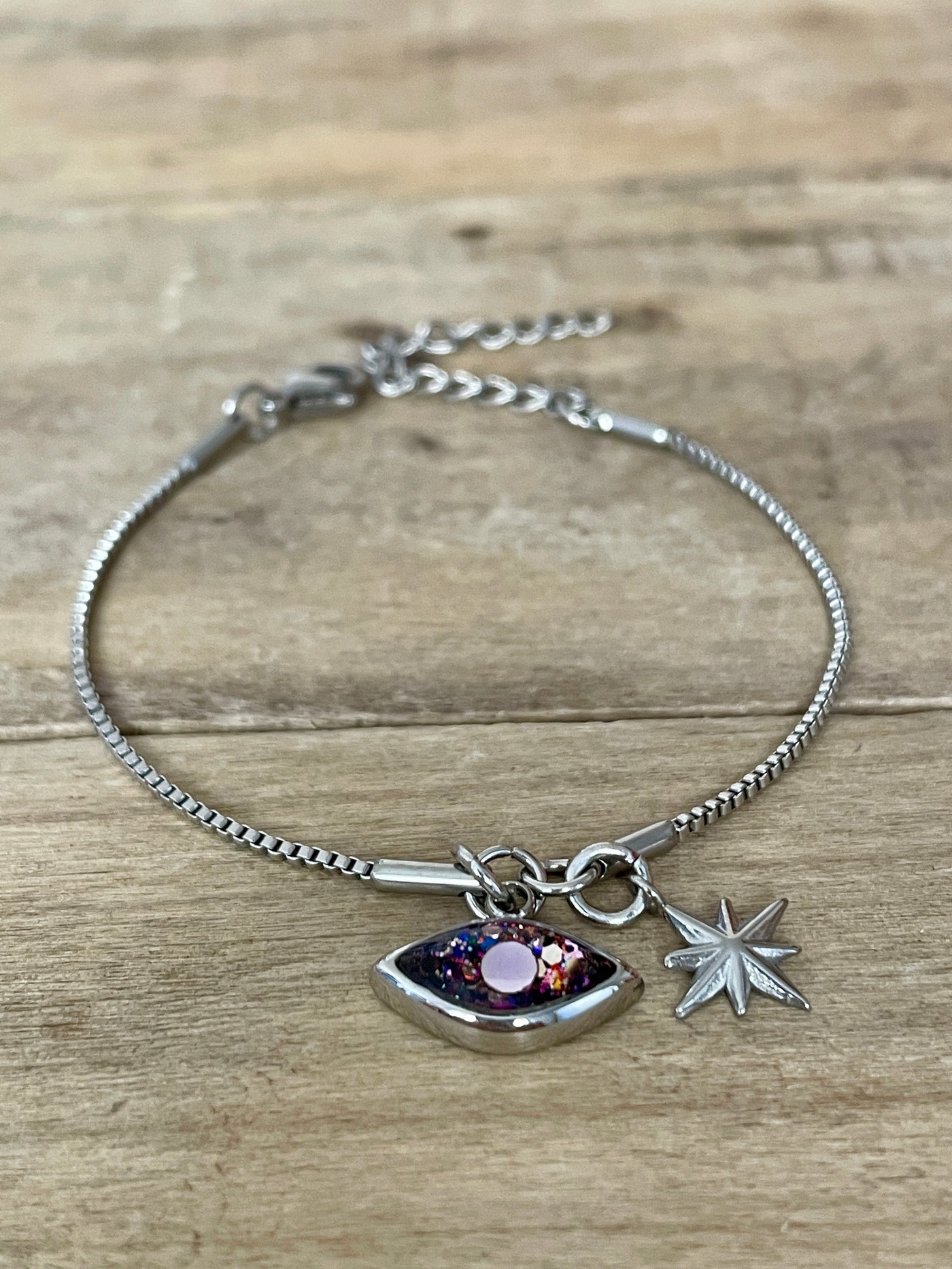 Bracelet argenté HANOI Kilos émotionnels