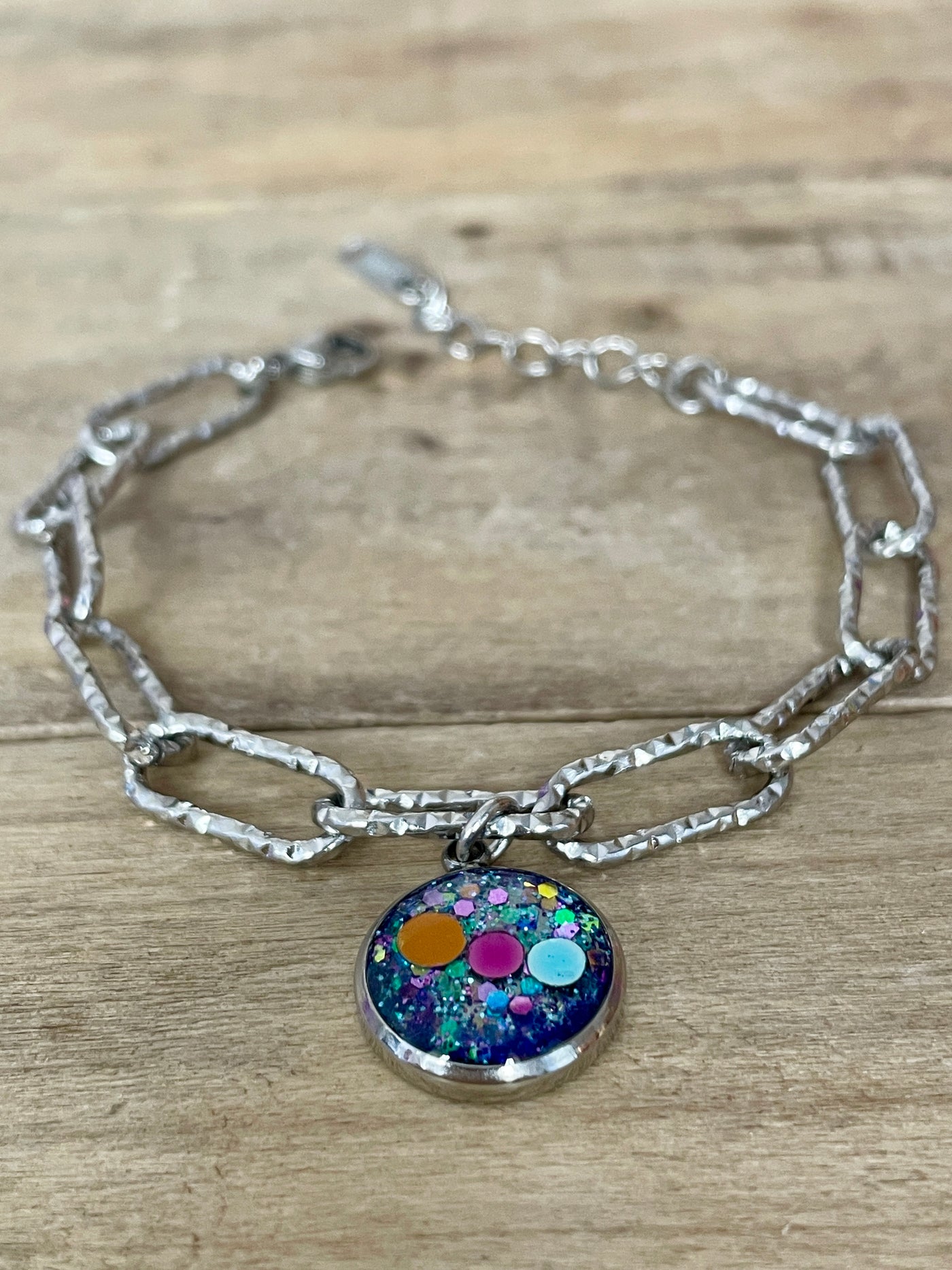 Bracelet argenté Nina Kilos émotionnels
