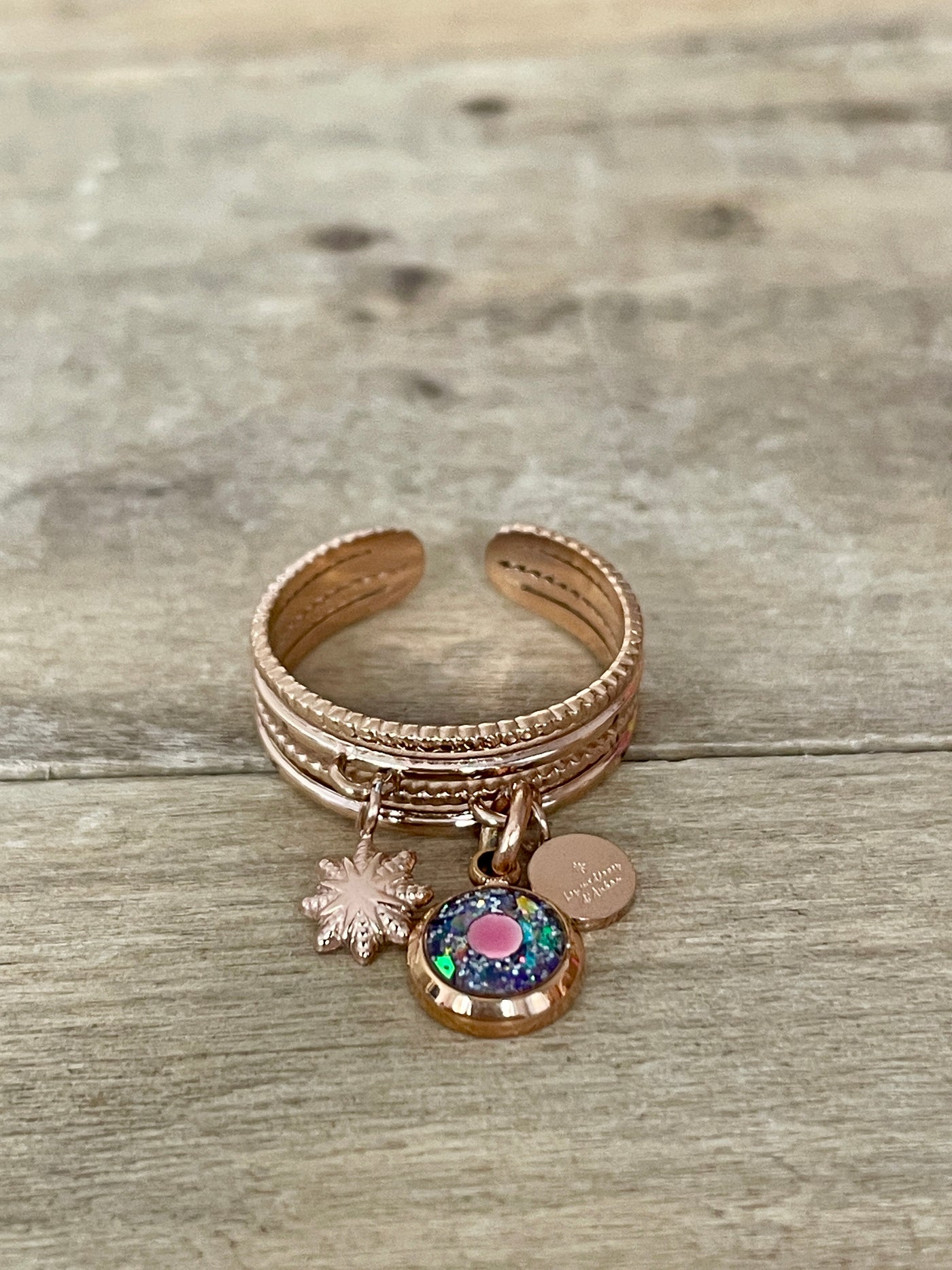 Bague or rose STELLA Kilos émotionnels