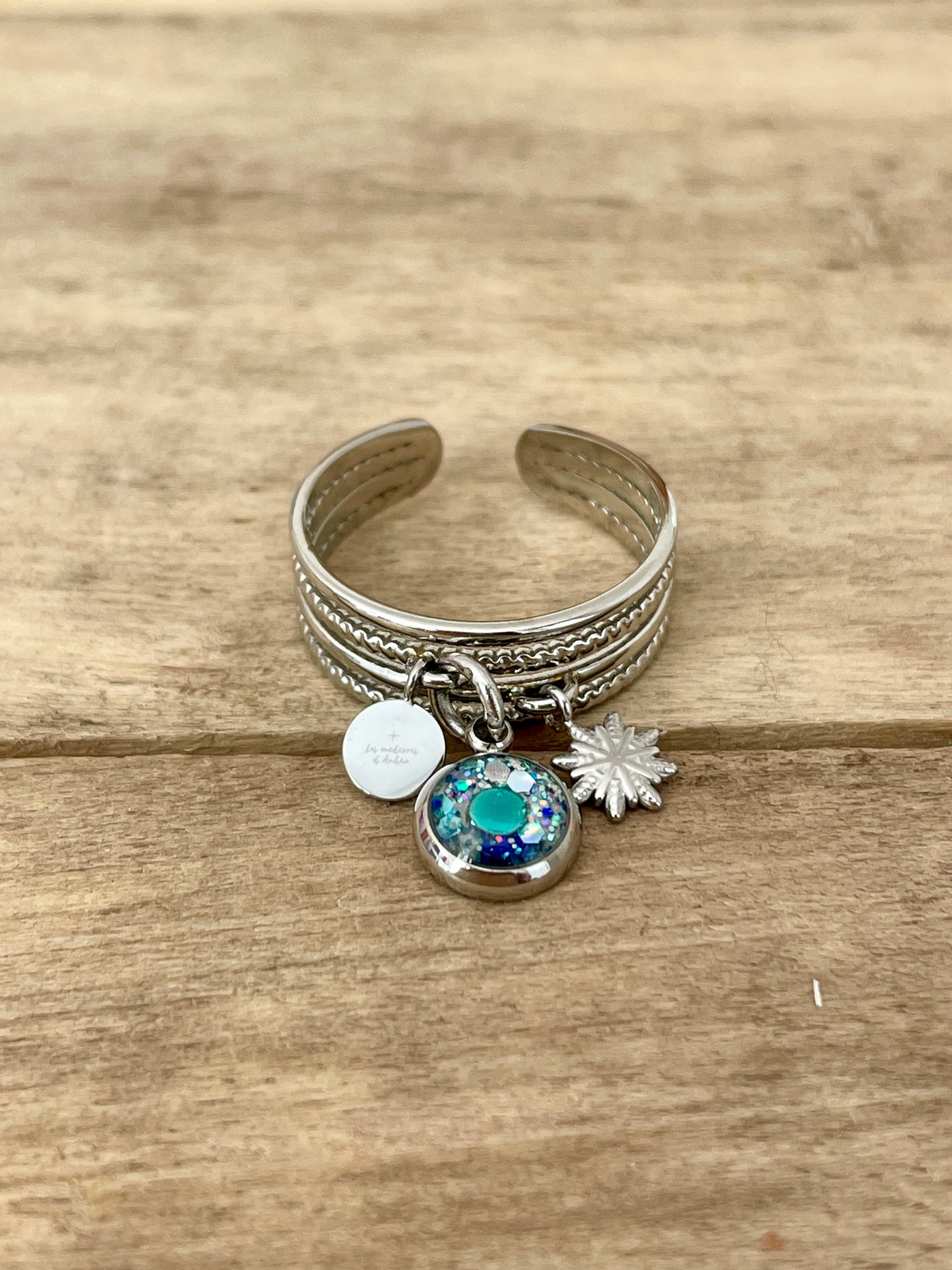 Bague argentée STELLA Deuil