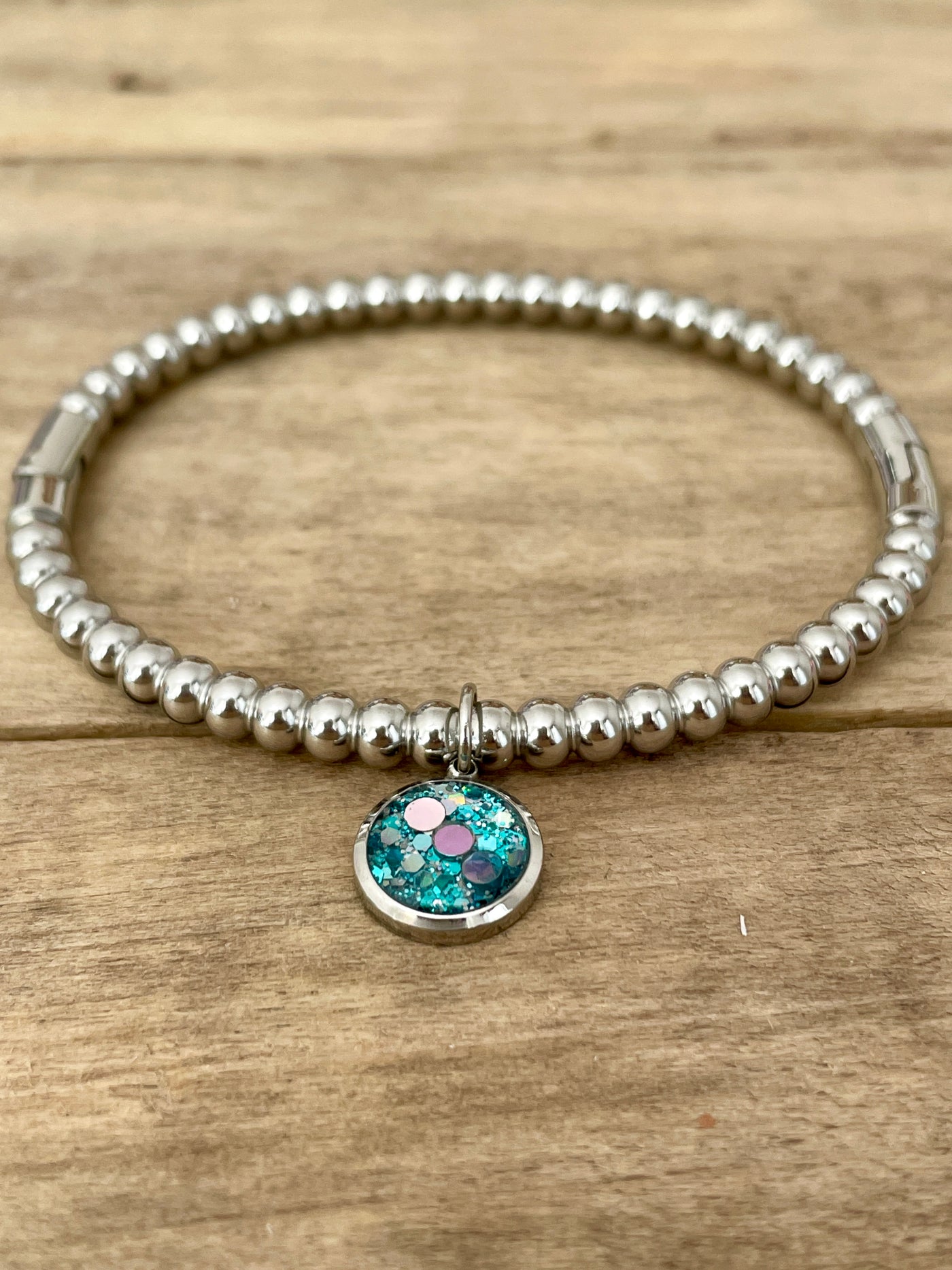 Bracelet argenté RIO Deuil