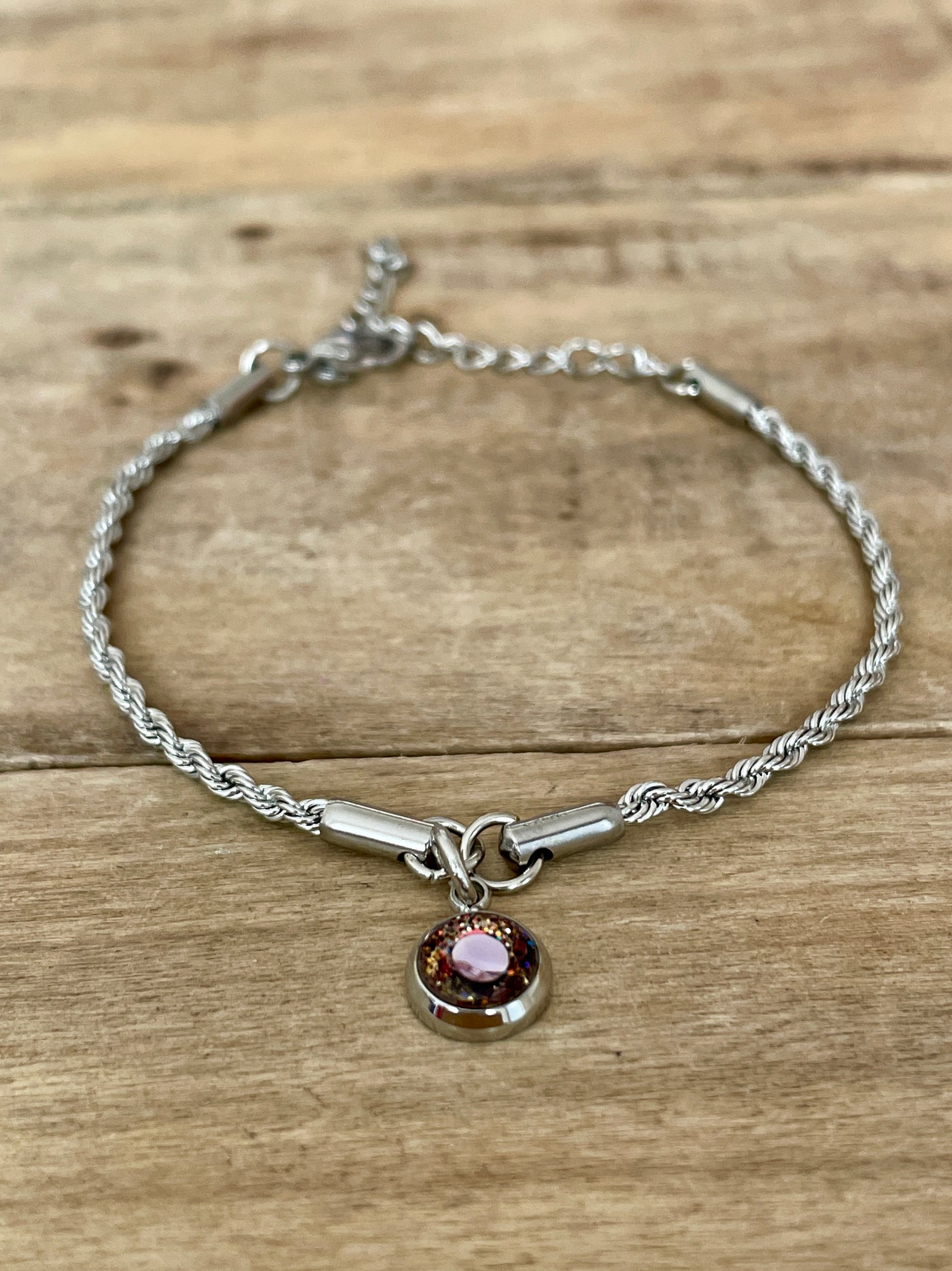 Bracelet argenté HANOI Kilos émotionnels