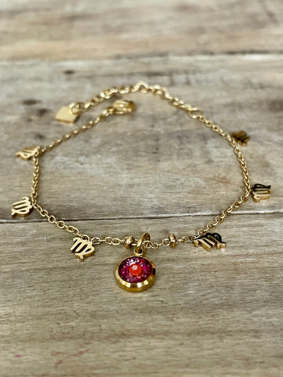 Bracelet doré ASTRO Crise émotionnelle