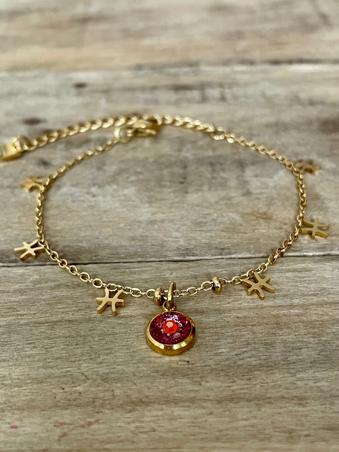 Bracelet doré ASTRO Crise émotionnelle