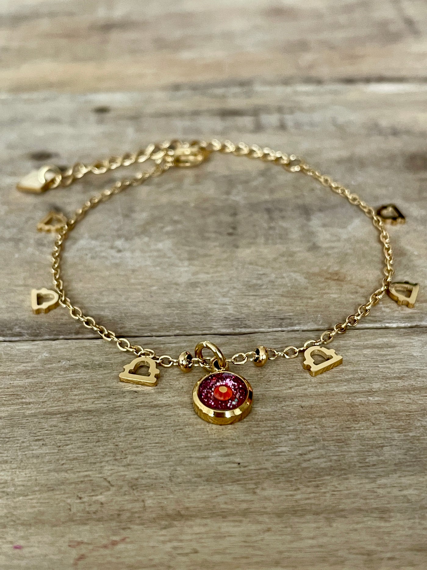 Bracelet doré ASTRO Crise émotionnelle