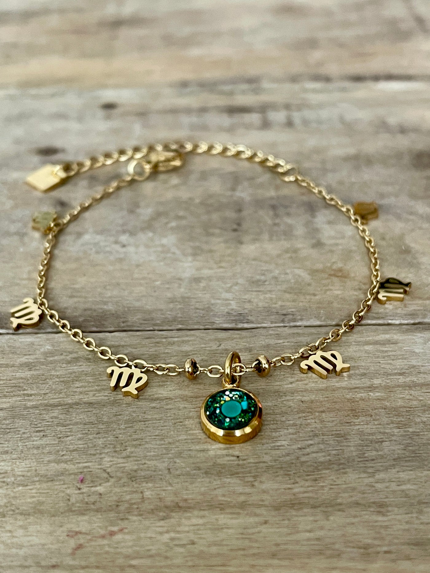 Bracelet doré ASTRO Nuit noire de l'âme