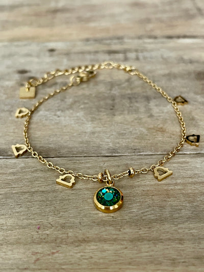 Bracelet doré ASTRO Nuit noire de l'âme