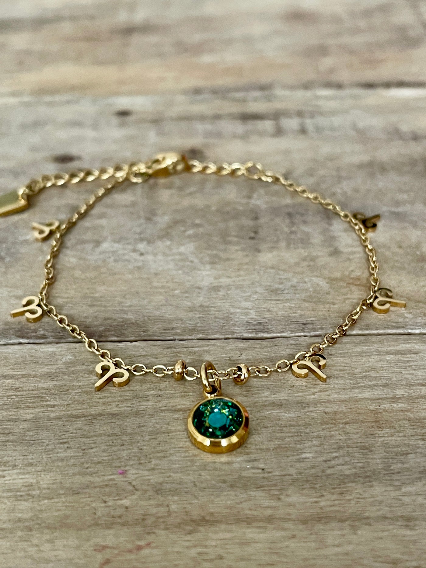 Bracelet doré ASTRO Nuit noire de l'âme