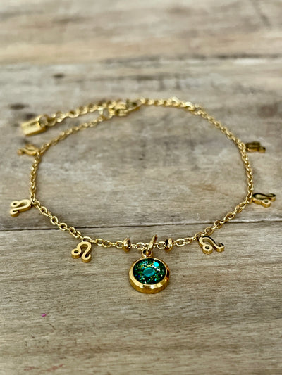 Bracelet doré ASTRO Nuit noire de l'âme