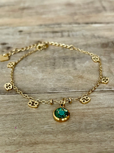 Bracelet doré ASTRO Nuit noire de l'âme