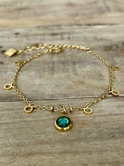 Bracelet doré ASTRO Nuit noire de l'âme