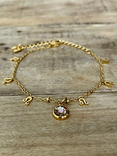 Bracelet doré ASTRO Spirale négative