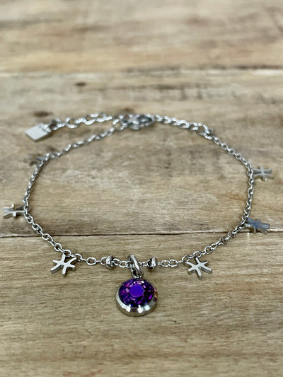 Bracelet argenté ASTRO Crise émotionnelle