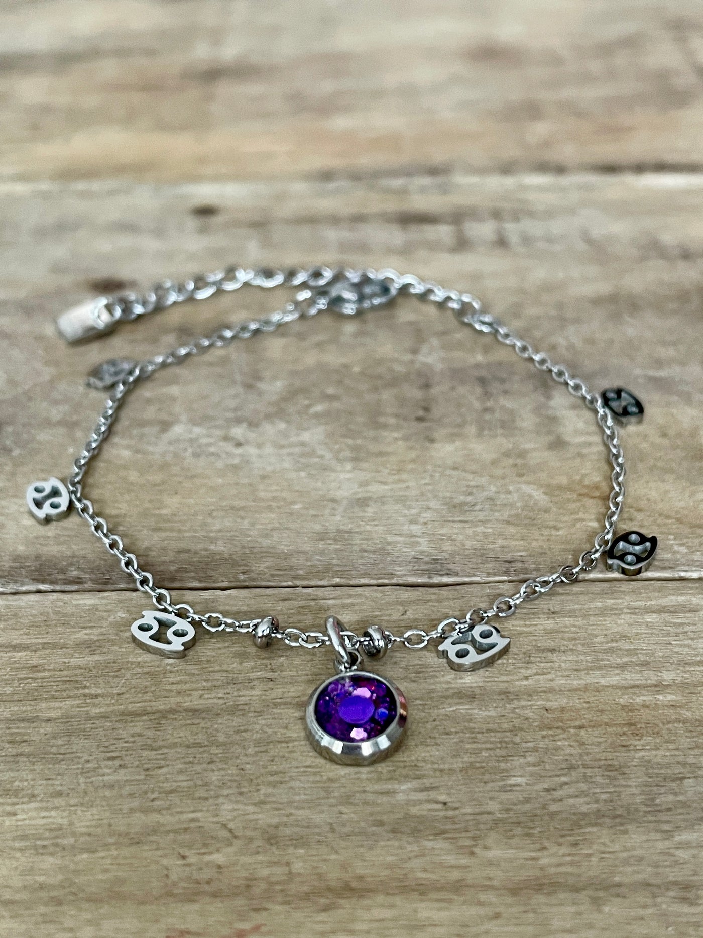 Bracelet argenté ASTRO Crise émotionnelle