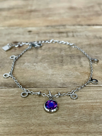 Bracelet argenté ASTRO Crise émotionnelle