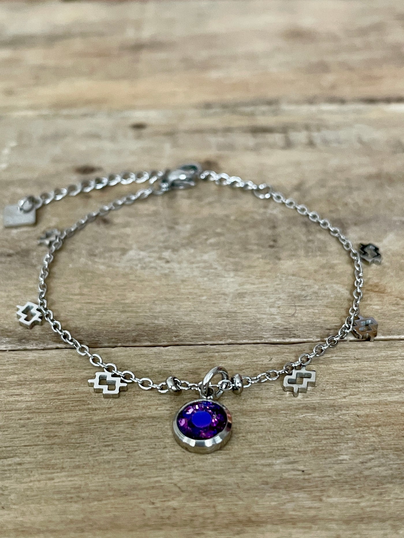 Bracelet argenté ASTRO Crise émotionnelle