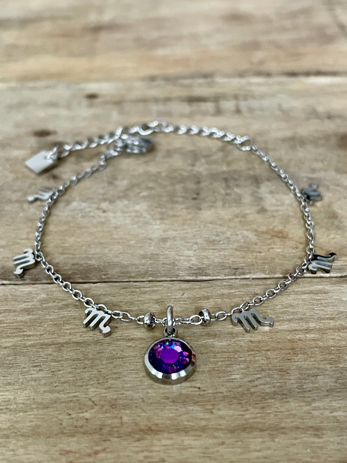 Bracelet argenté ASTRO Crise émotionnelle