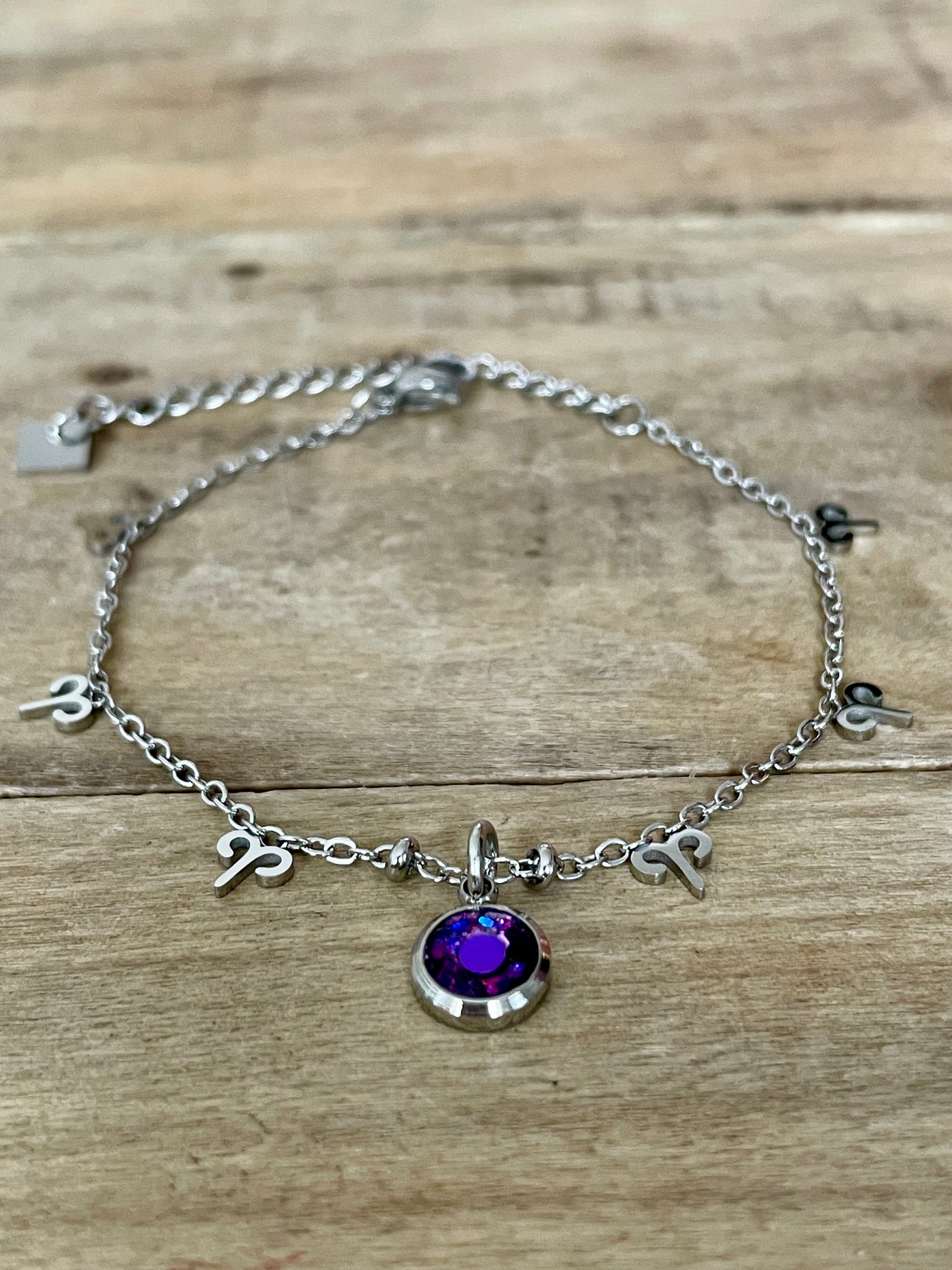 Bracelet argenté ASTRO Crise émotionnelle