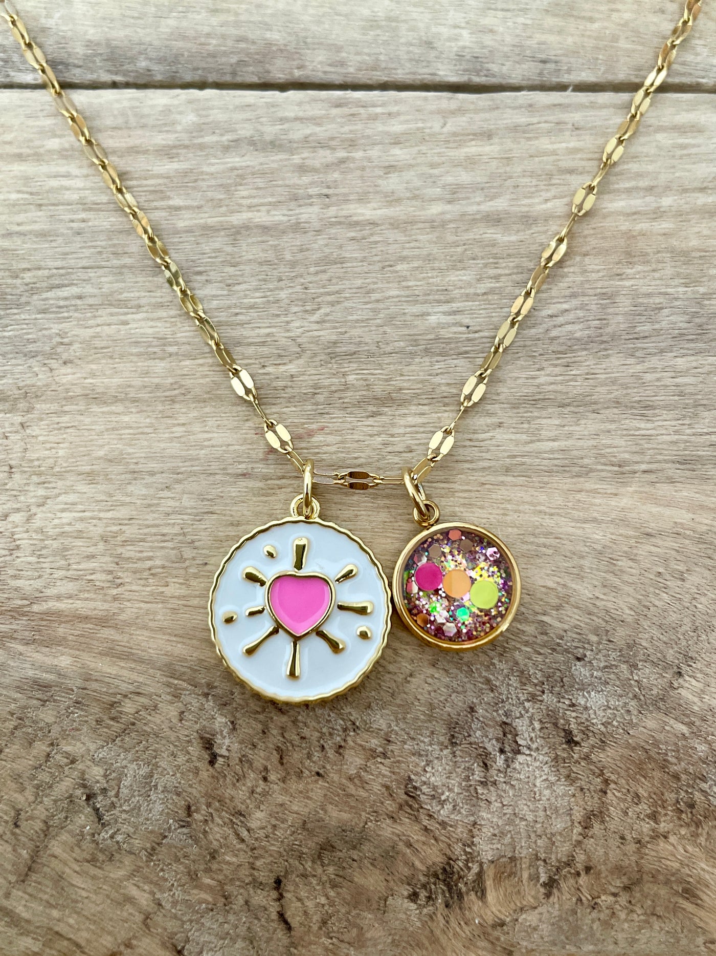 Collier simple doré AMALFI Souffrance amoureuse