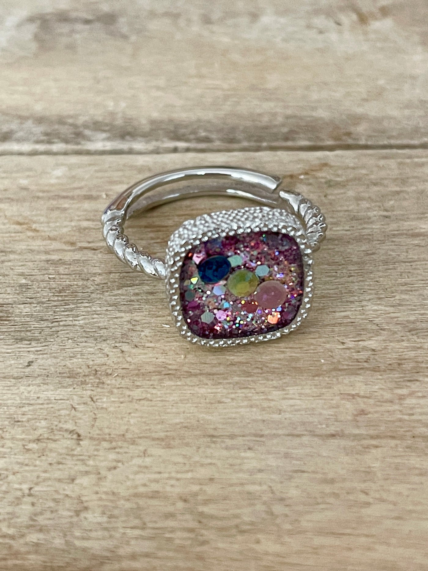 Bague argentée MONROE Blessure d'Abandon